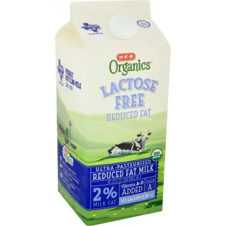 Organics Lactose Free 2% Reduced Fat Milk