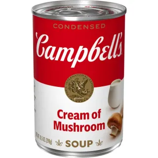 Campbell's Condensed Soup, Cream Of Mushroom (10.5 oz)
