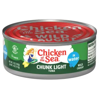 Chicken of the Sea Chunk Light Tuna in Water (4 oz)