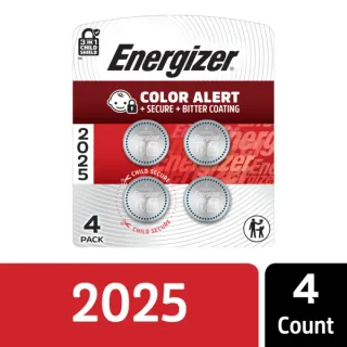 Energizer 2025 3V Lithium Coin Batteries