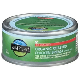 Wild Planet Organic Roasted Chicken Breast With Rib Meat (5 oz)