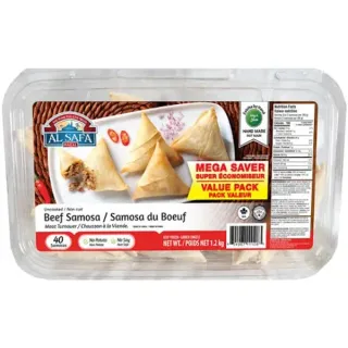 AL SAFA Beef Samosa (Hand Made FP) 40 PCS