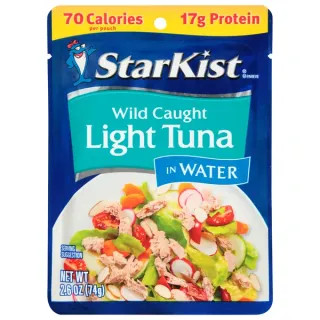StarKist Wild Caught Light Tuna Fish in Water (2.6 oz)