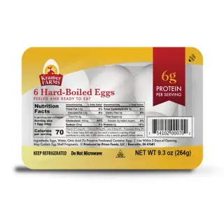 Kramer Farms Hard Boiled Eggs 6 ct