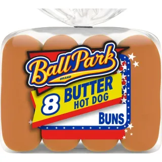 Ball Park Hot Dog Buns, Butter