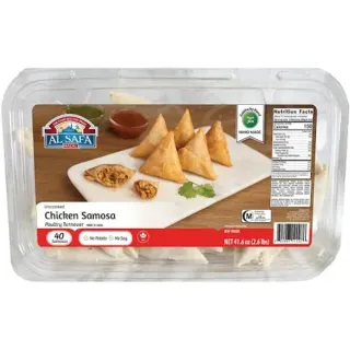 AL SAFA Chicken Samosa (Hand Made VP) 40 PCS
