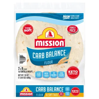 Mission Carb Balance Flour Tortillas Wraps