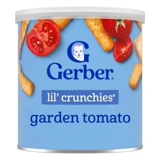 Gerber Snacks for Baby Lil' Crunchies - Garden Tomato, 1.48 oz