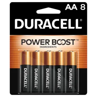 Duracell - Copper Top AA Alkaline Batteries - 8 Count