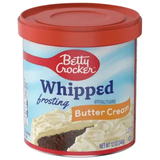 Betty Crocker Whipped Frosting, Butter Cream (12 oz)