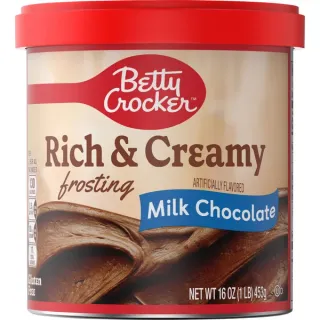 Betty Crocker Rich & Creamy Frosting, Milk Chocolate (16 oz)