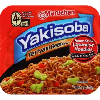 Maruchan Yakisoba, Teriyaki Beef Flavor, 4 oz, 8 Ct
