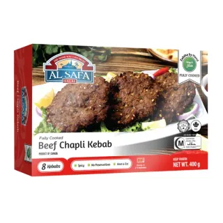 AL SAFA Beef Chapli Kebab 8 pcs