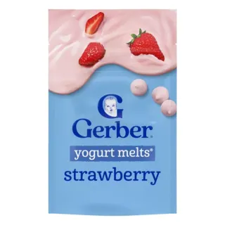 Gerber Snacks for Baby Yogurt Melts - Strawberry, 1 oz