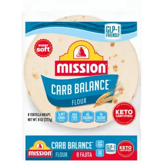 Mission Carb Balance Fajita Flour Tortilla Wraps
