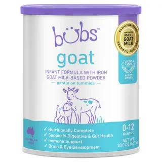 Bubs Goat Milk Infant Formula Powder 0-12 Months