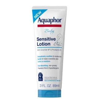 Aquaphor BabySensitive Lotion,Baby Lotion, 3floz