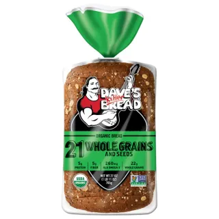 Dave's Killer Bread 21 Whole Grains & Seeds Organic Bread