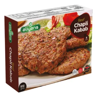 ALIYANS Beef Chapli Kabab