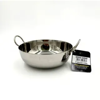 Three Rivers Serving Karahi Stainless Steel