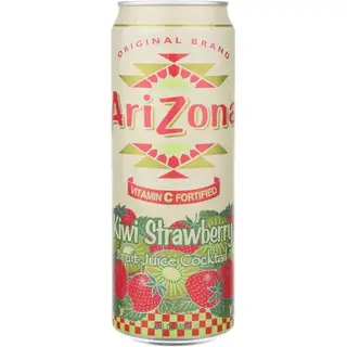 AriZona All Natural Kiwi & Strawberry Fruit Juice Cocktail Can (23 fl oz)