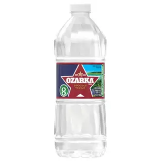 Ozarka Texas 100% Natural Spring Water Plastic Bottle (20 fl oz)