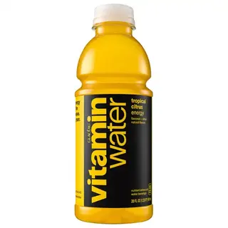 VitaminWater Nutrient Enhanced Energy Tropical Citrus Electrolyte Water Beverage Bottle (20 fl oz)