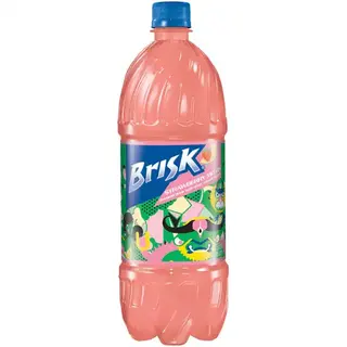 Brisk Strawberry Melon Juice Drink Plastic Bottle (1 L)