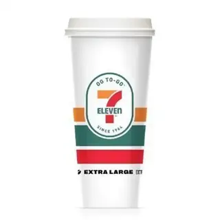 Extra Large French Vanilla Latte Coffee Drink Cup (24 fl oz)