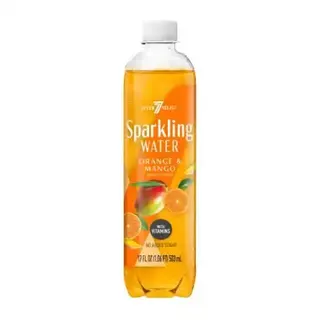7-Select Orange Mango Sparkling Water Bottle (17 fl oz)