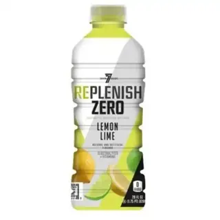 7-Select Replenish Zero Lemon Lime Electrolyte Hydration Beverage Bottle (28 oz)
