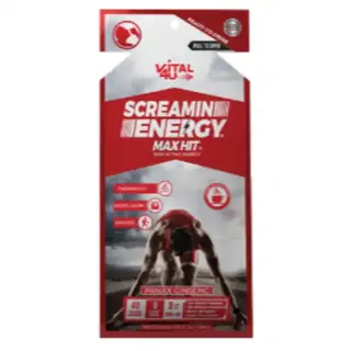 Vital 4U Screaming Energy Max Hit Shot Sachets (6 fl oz)