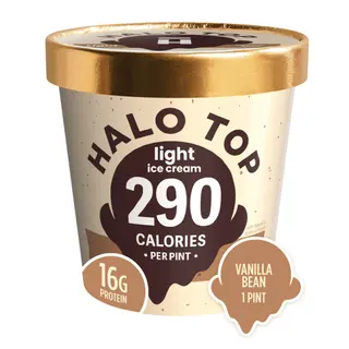 Halo Top Vanilla Bean Ice Cream (1 pt)