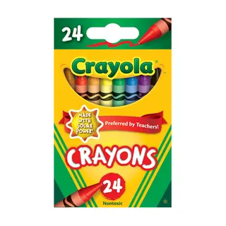 Crayola Crayons, 24 Count, Back to School Supplies, Classroom Must Haves for Teachers, Classic Colors, Gifts, 3+