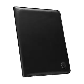 Case It Director Leatherette Padfolio with Writing Pad, Black, Pad-30